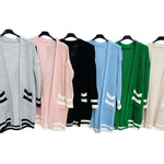 2 Pocket Stripe Cardigan