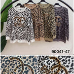 Paris Leopard Print Top