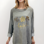 Triple Flower Printed Top