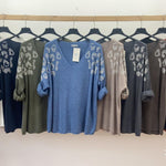 V-Neck Diamante  Top