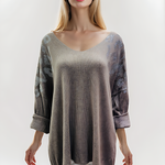 V-Neck Diamante  Top