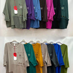 Long sleeve Button Top