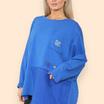 Long sleeve Button Top