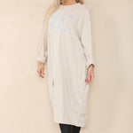 Diamante Long Sleeve Dress