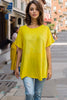 Embossing Shoe Print T-Shirt