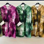 Graffiti Jacket with Hood
