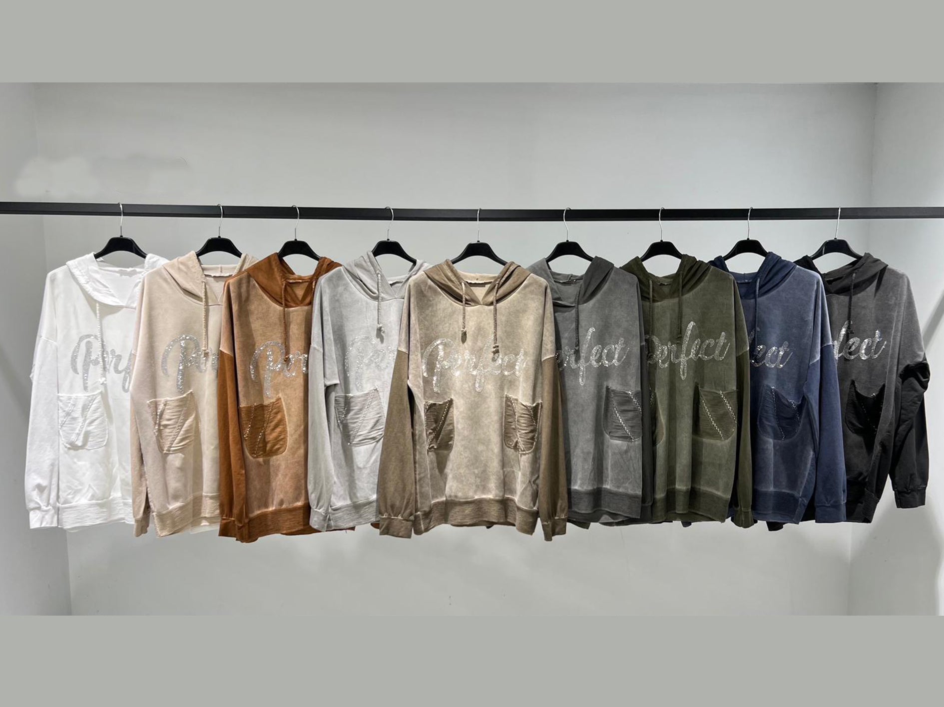 Perfect Diamante Hoodie