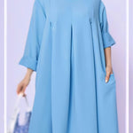 Pleated Pocket Dress