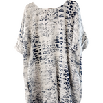 Linen Snake Print Tunic