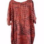 Linen Snake Print Tunic