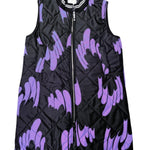 Printed Quilted 3/4 Gilet