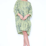 Linen Snake Print Tunic